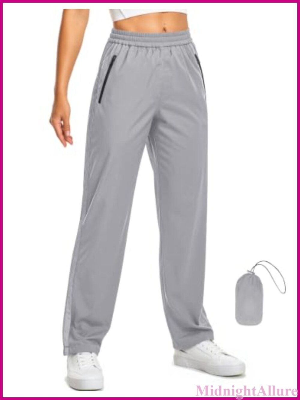 Lightweight Packable Waterproof Rain Pants Hiking Outdoor